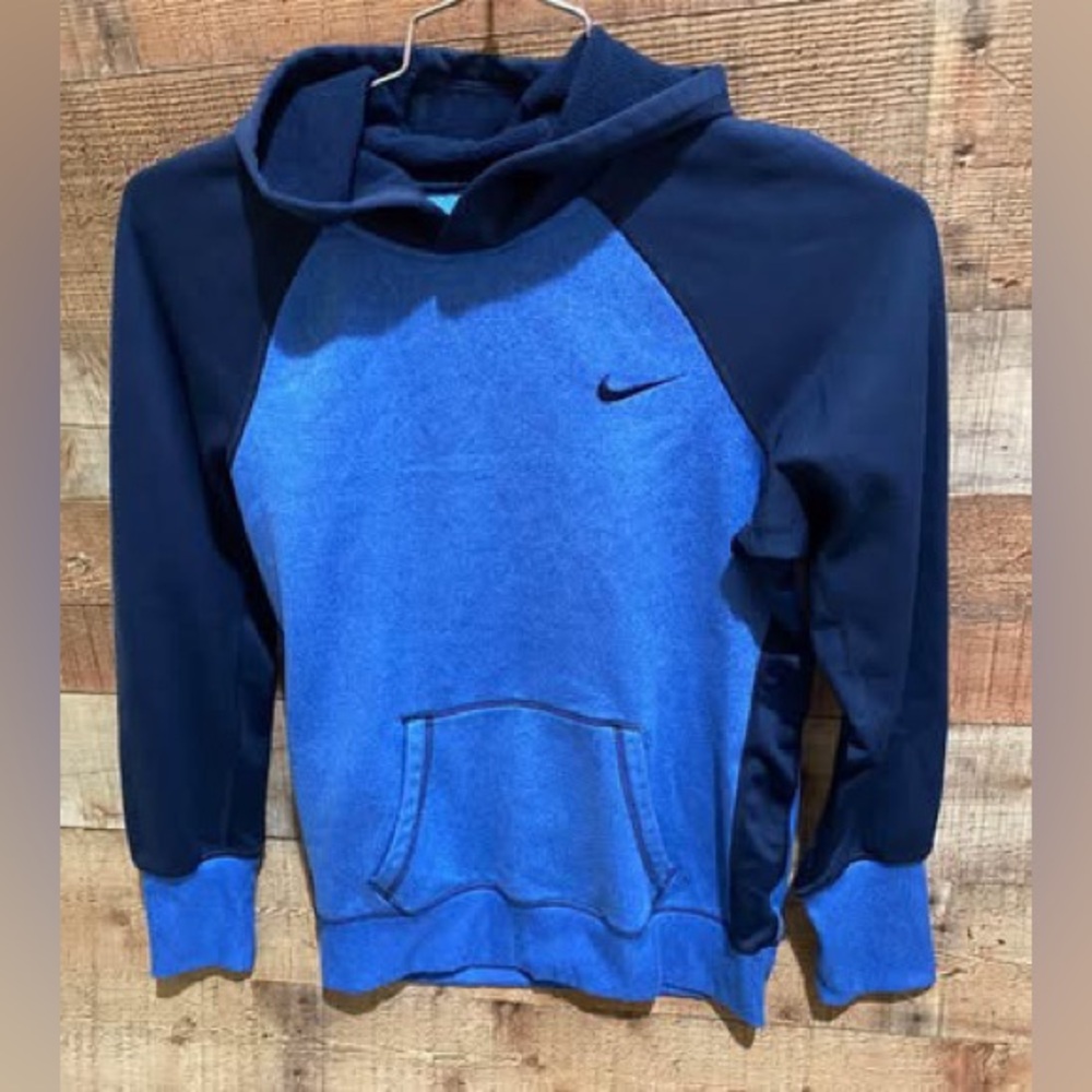 Nike Women’s  Two-Tone Blue Hoodie Size Medium
